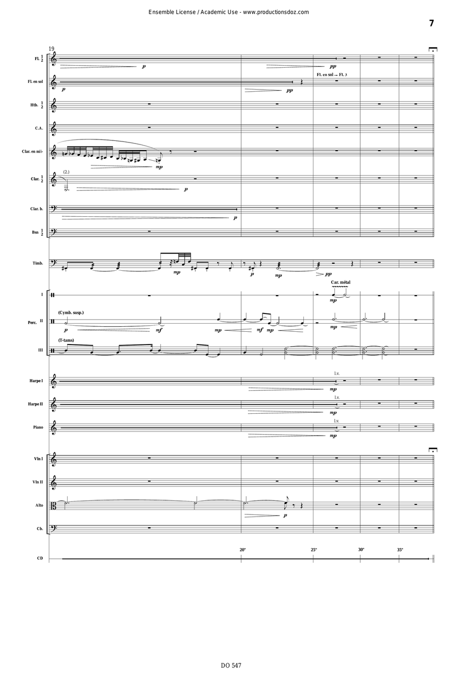 ...d'après Pluton ...d'après Pluton Orchestra scores gallery preview page 7