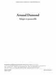 Adagio et passacaille