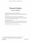 Concierto Antillano (réduction de piano)