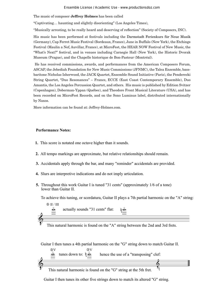 Danzleikr Danzleikr Classical Guitar scores gallery preview page 2