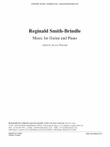Music for Guitar and Piano