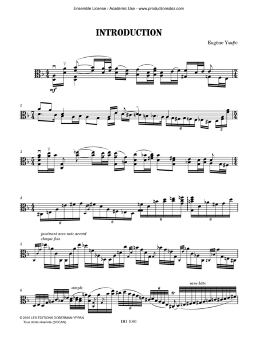 Introduction Introduction Viola Solo scores gallery preview page 2