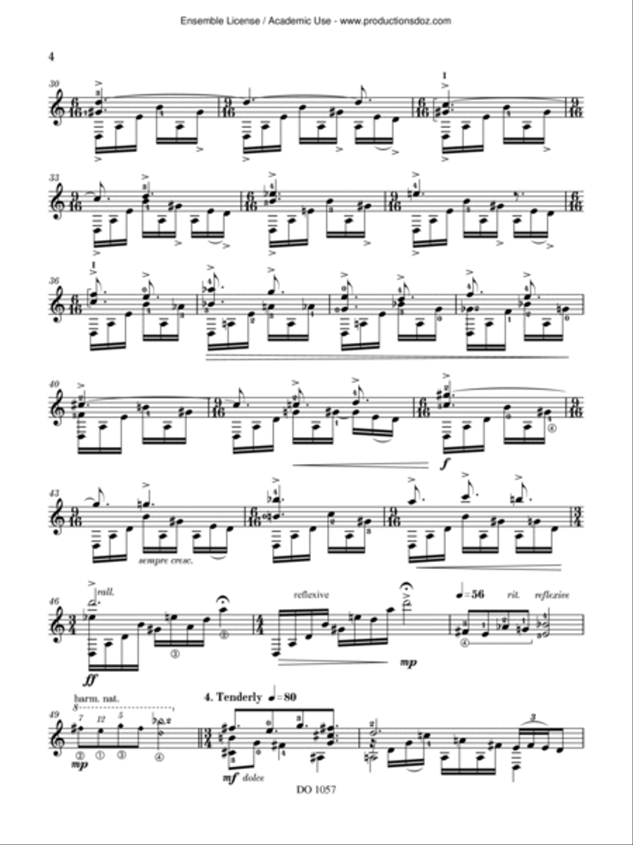 Imbricatta Imbricatta Classical Guitar scores gallery preview page 4