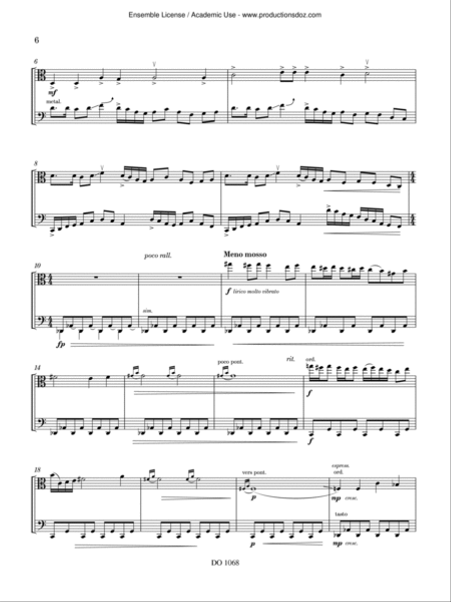 3 Lettres 3 Lettres Viola scores gallery preview page 6