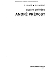 Quatre préludes