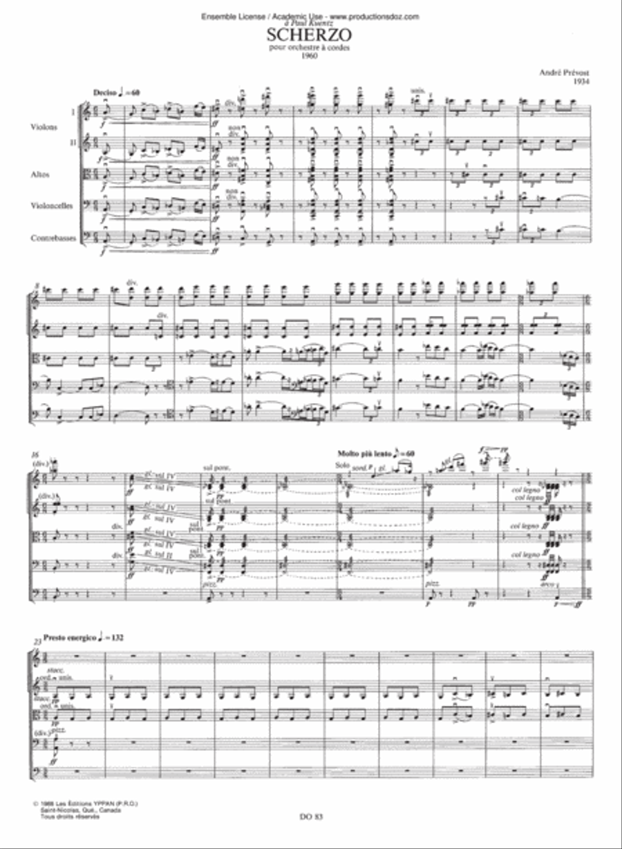 Scherzo Scherzo Orchestra scores gallery preview page 3