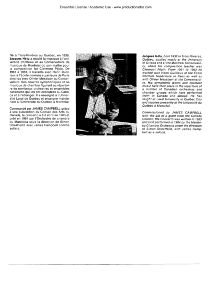 Concerto pour clarinette, opus 37 Clarinet Solo scores gallery preview page 3