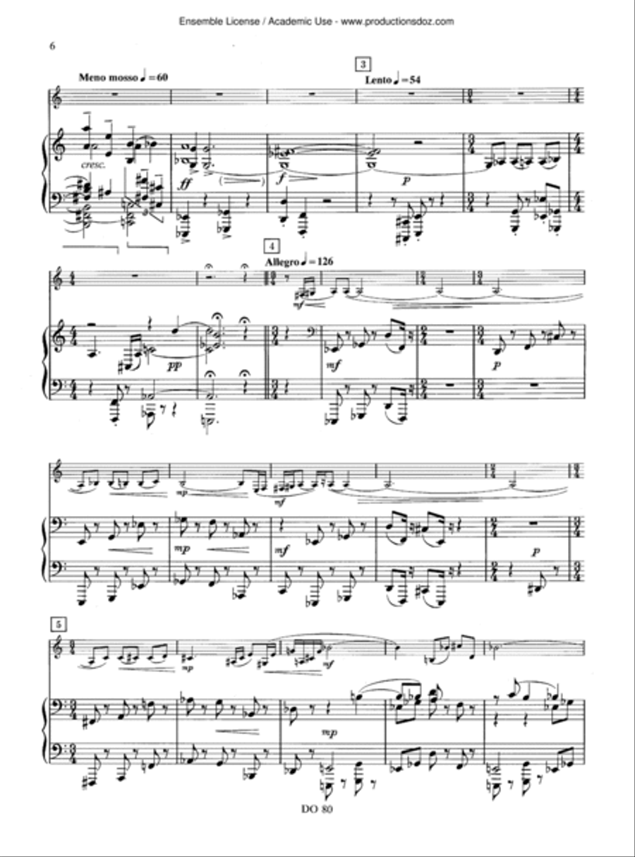 Concerto pour clarinette, opus 37 Clarinet Solo scores gallery preview page 6