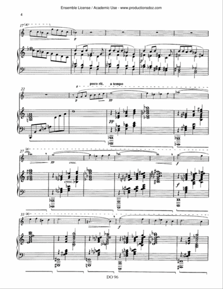 Sonate Sonate Flute Solo scores gallery preview page 4