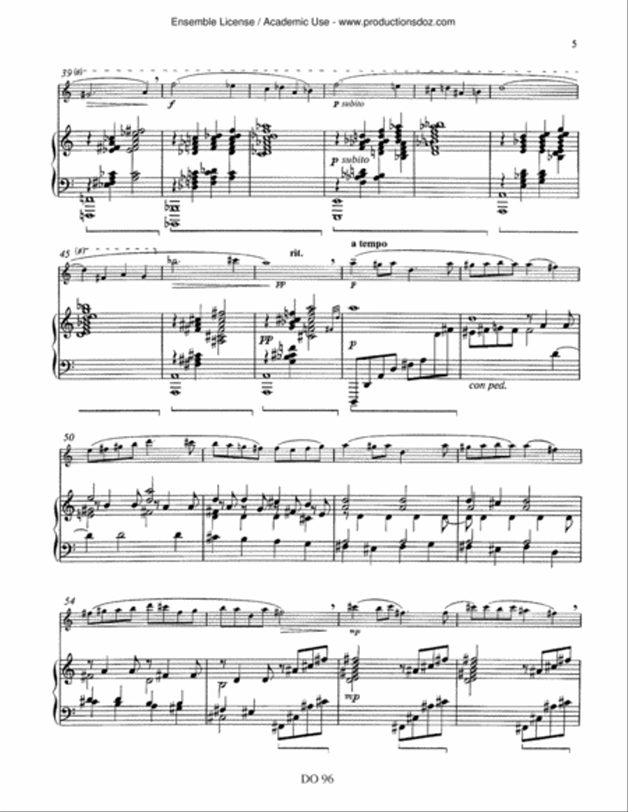 Sonate Sonate Flute Solo scores gallery preview page 5