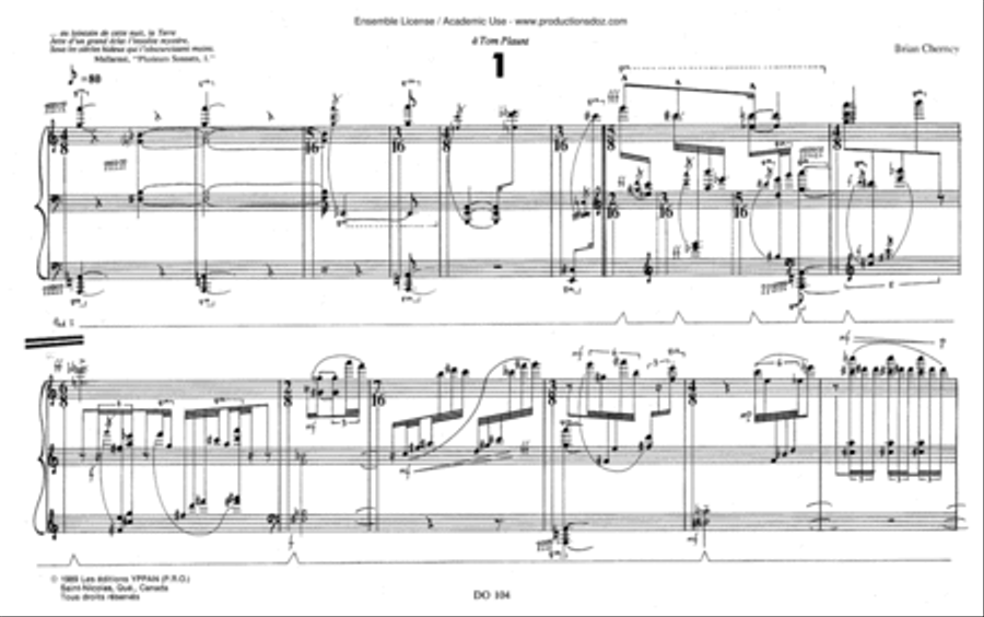 Dans le crépuscule du souvenir Piano Solo scores gallery preview page 3