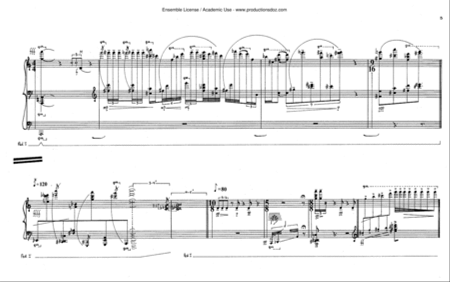 Dans le crépuscule du souvenir Piano Solo scores gallery preview page 5