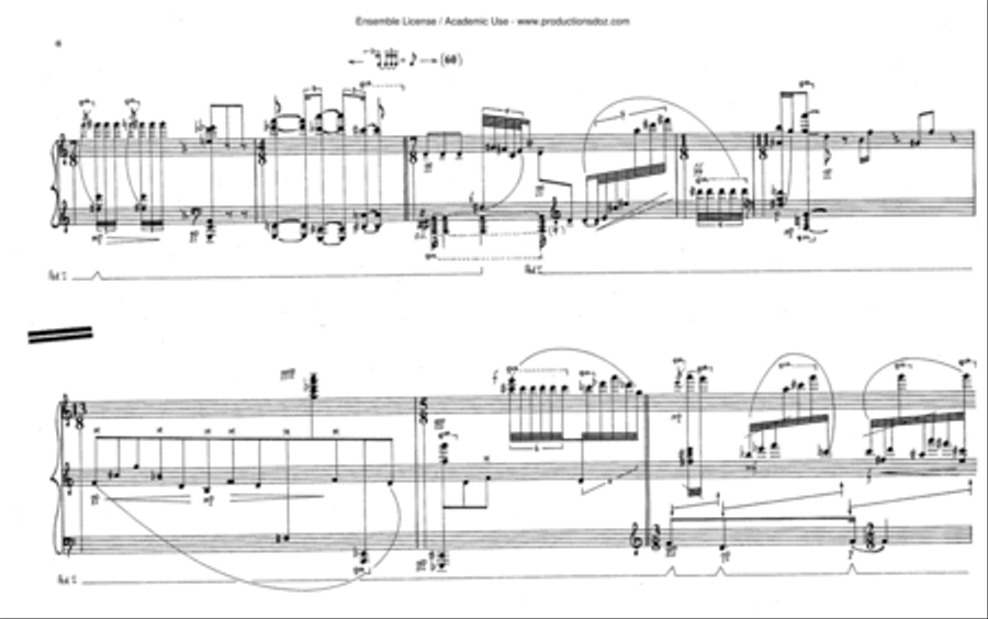 Dans le crépuscule du souvenir Piano Solo scores gallery preview page 6