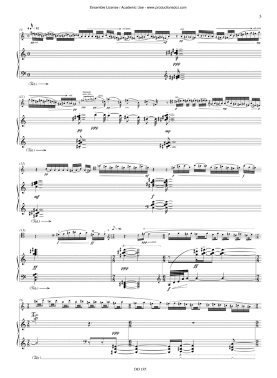 Like Ghosts from an Enchanter Fleeing Piano Accompaniment scores gallery preview page 5