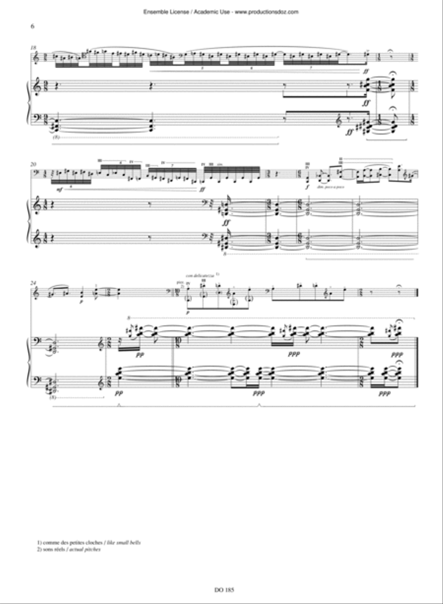 Like Ghosts from an Enchanter Fleeing Piano Accompaniment scores gallery preview page 6