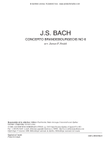 Concerto brandebourgeois no. 6, BWV 1051