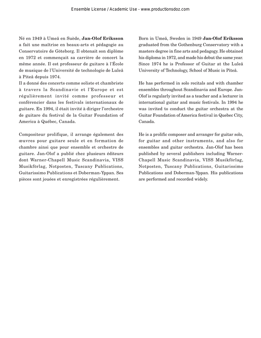 Pavana-Capricho op.12 Pavana-Capricho op.12 Guitar Ensemble scores gallery preview page 2