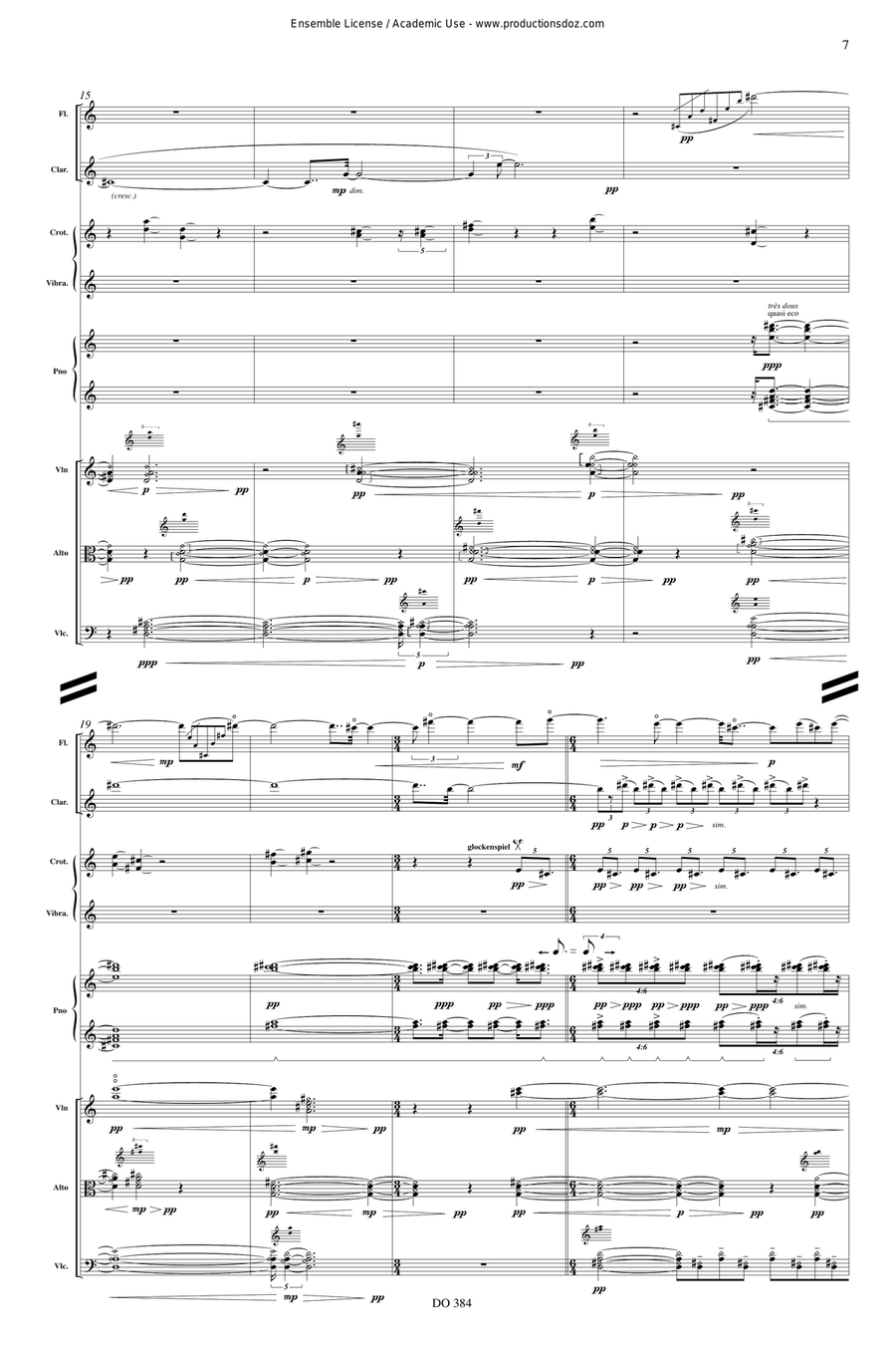 Die klingende Zeit Die klingende Zeit Score scores gallery preview page 7