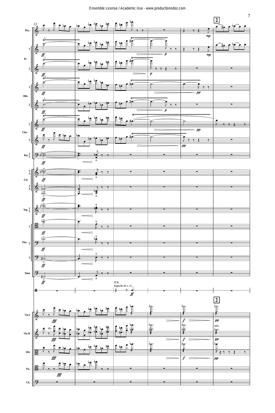 Légendes, opus 76 Légendes, opus 76 Orchestra scores gallery preview page 7