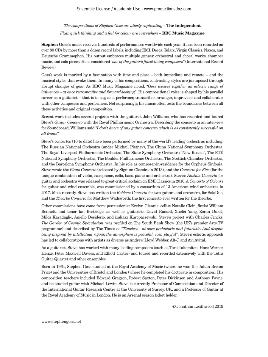 Bagatelles with Fantasies Classical Guitar scores gallery preview page 2