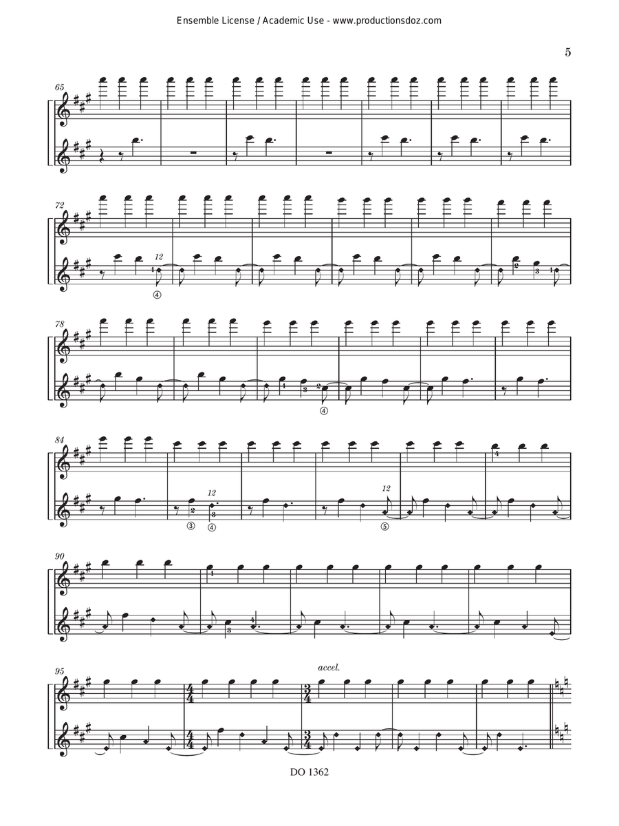 Bagatelles with Fantasies Classical Guitar scores gallery preview page 5
