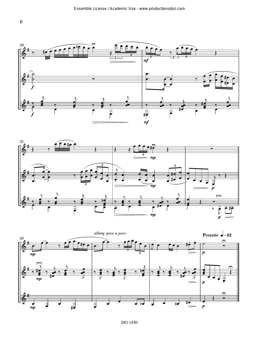 3 Retratos de fado 3 Retratos de fado Guitar Ensemble scores gallery preview page 6