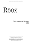 Les rues mal famées