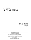 Six préludes