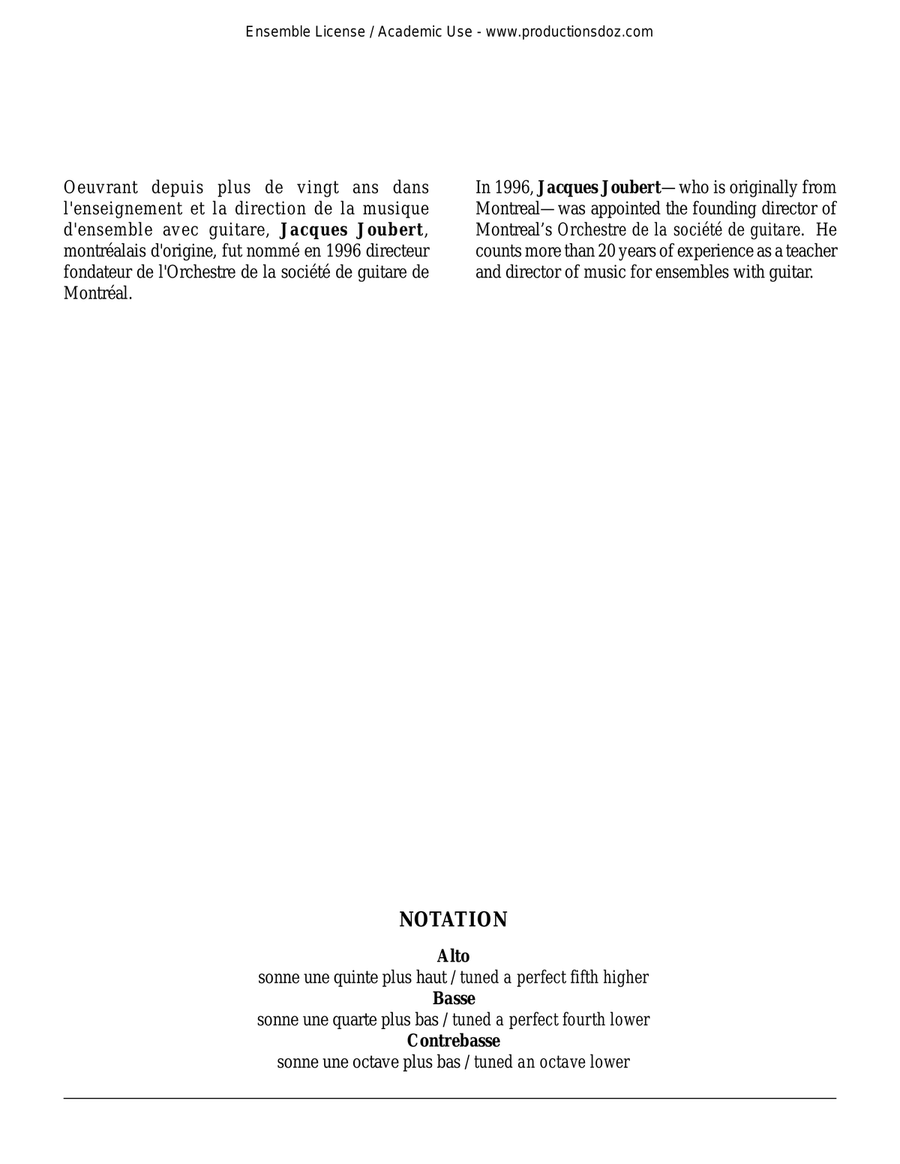 Dans la halle du roi de la montagne, opus 46 Guitar Ensemble scores gallery preview page 2