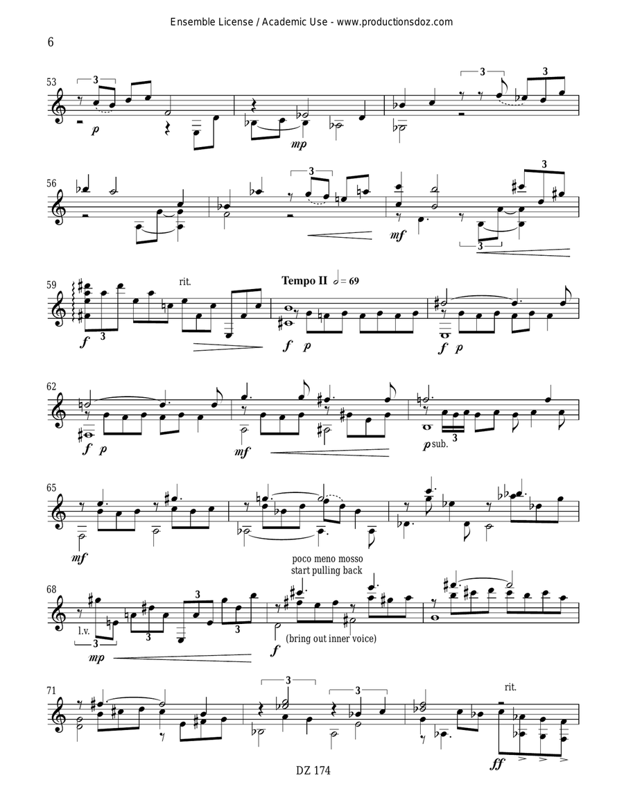 Sonate no 1 Sonate no 1 Classical Guitar scores gallery preview page 6