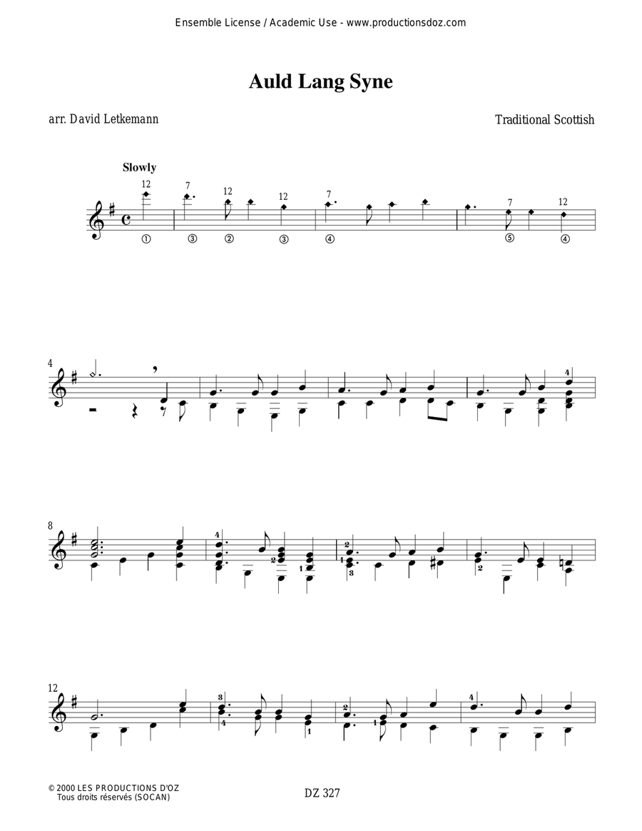 Christmas Songs, vol. 1 Classical Guitar scores gallery preview page 2