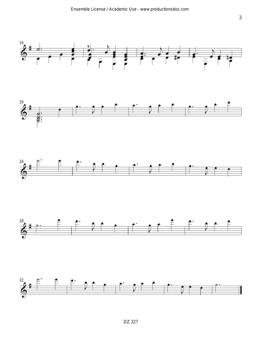 Christmas Songs, vol. 1 Classical Guitar scores gallery preview page 3