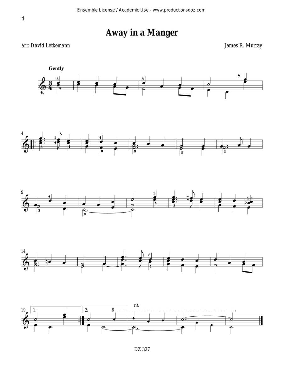 Christmas Songs, vol. 1 Classical Guitar scores gallery preview page 4