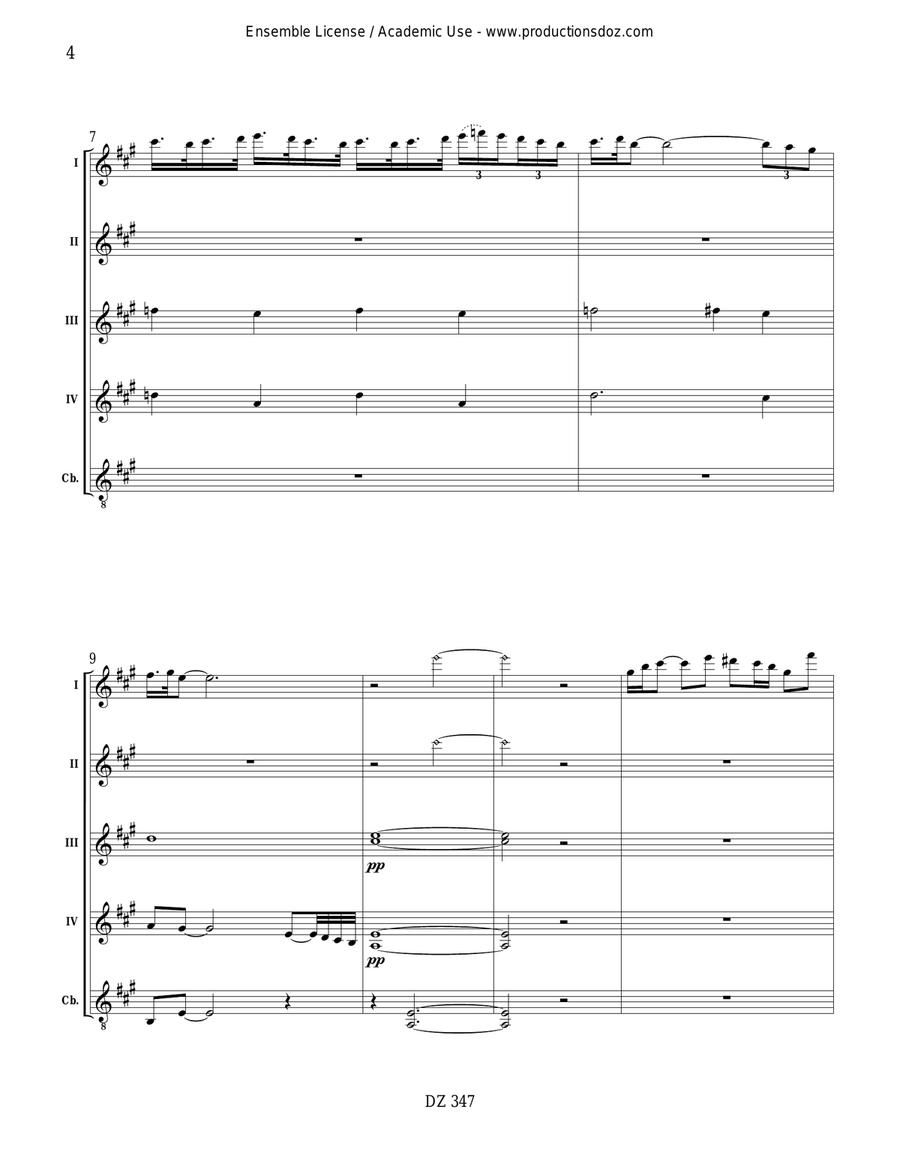 The Little Shepherd The Little Shepherd Guitar Ensemble scores gallery preview page 4