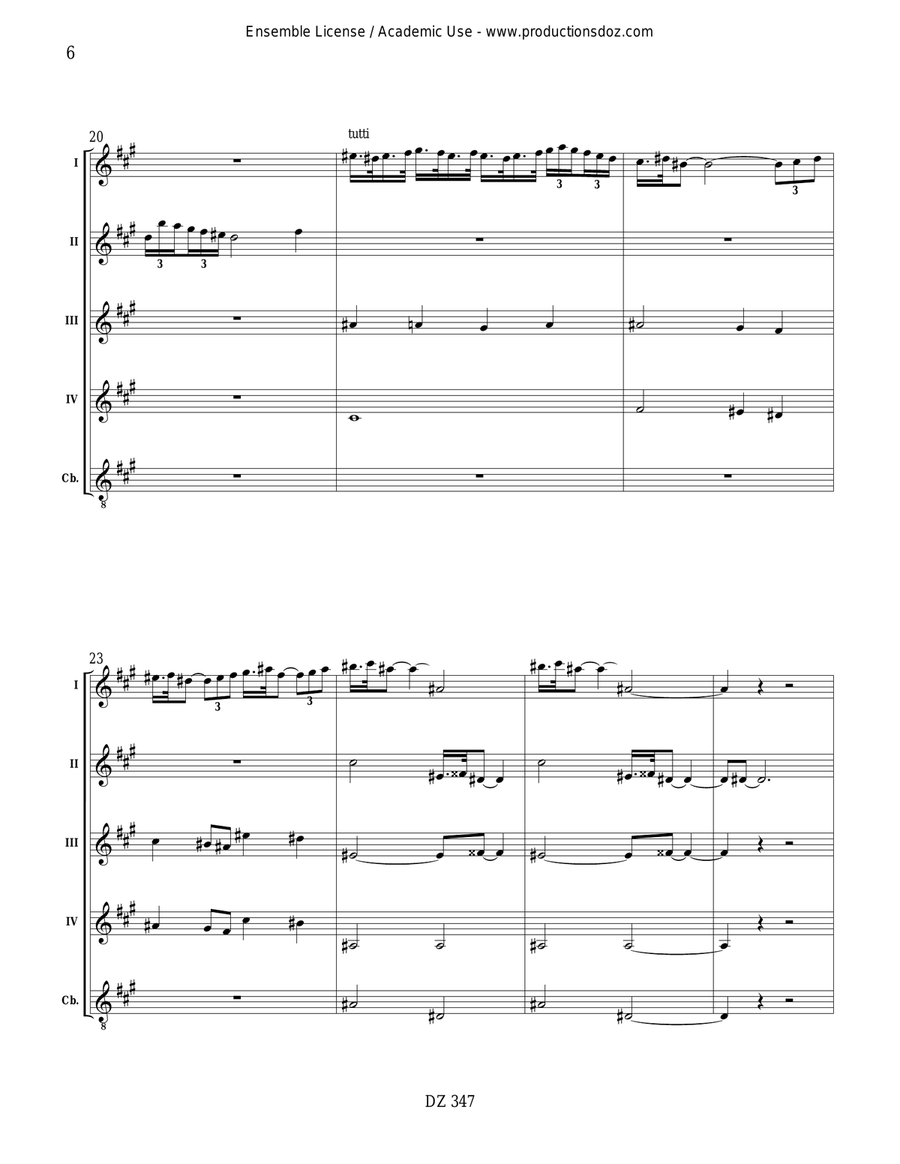 The Little Shepherd The Little Shepherd Guitar Ensemble scores gallery preview page 6