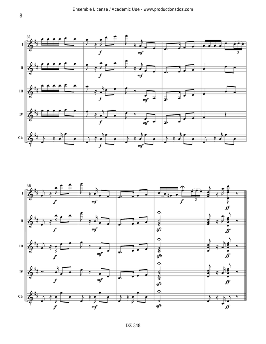 Habanera de Carmen Habanera de Carmen Guitar Ensemble scores gallery preview page 6