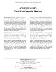 Three Contrapuntal Sketches