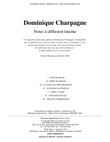 Notes à diffusion interne