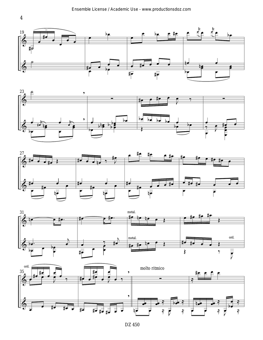 Pentagone - Médiane Pentagone - Médiane Classical Guitar scores gallery preview page 4