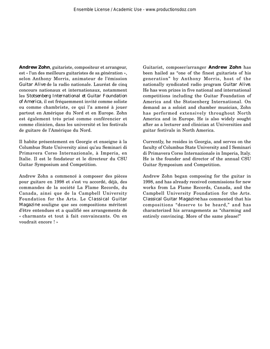 2 Sonatas 2 Sonatas Classical Guitar scores gallery preview page 3