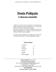 Guitarons ensemble