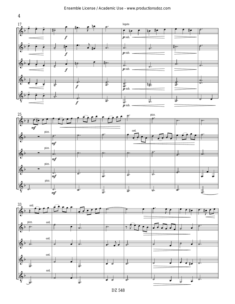 Suite espagnole Suite espagnole Guitar Ensemble scores gallery preview page 4