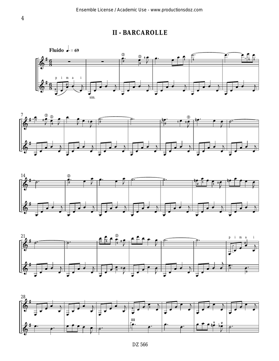 Trois croquis Trois croquis Classical Guitar scores gallery preview page 4