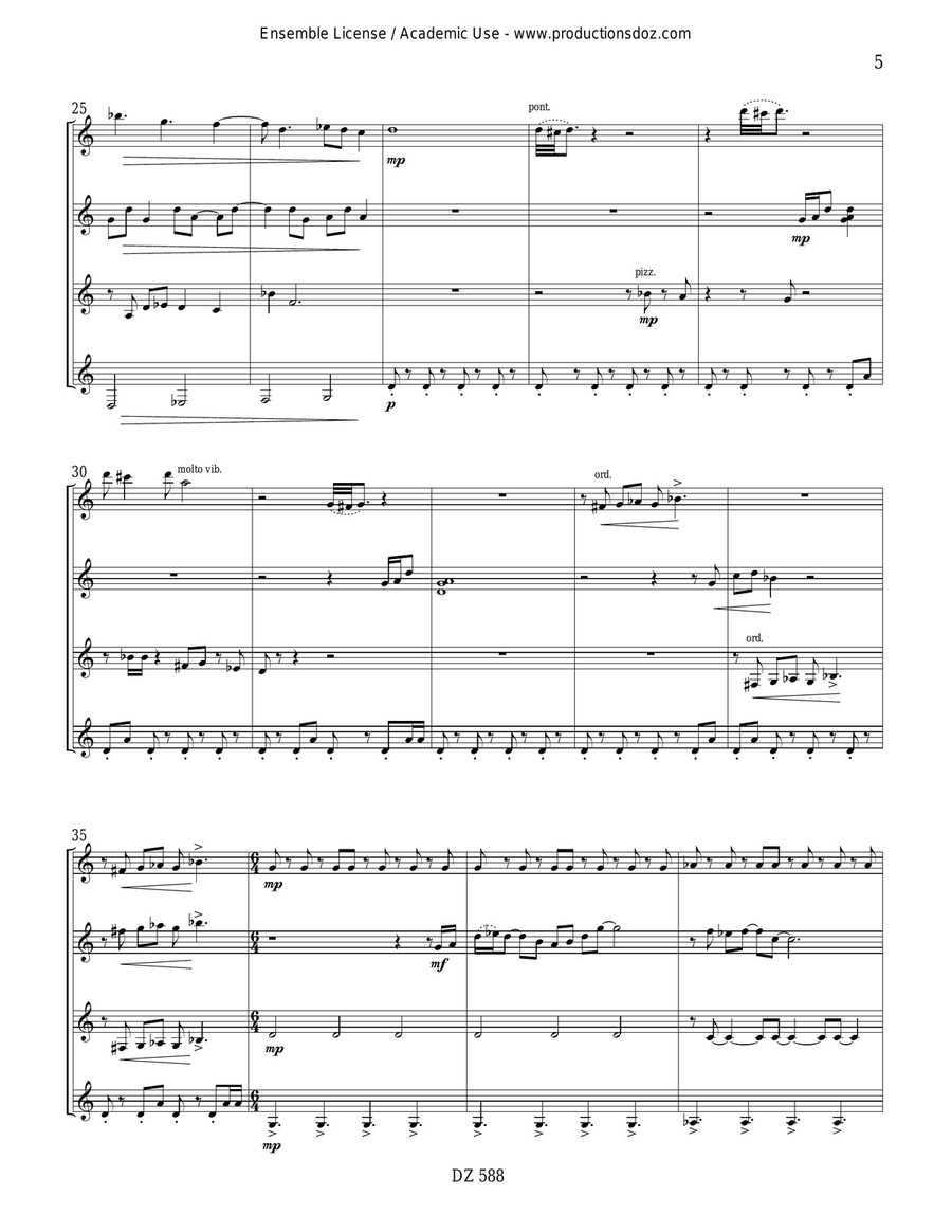 Tales of the Drum Tales of the Drum Guitar Ensemble scores gallery preview page 5