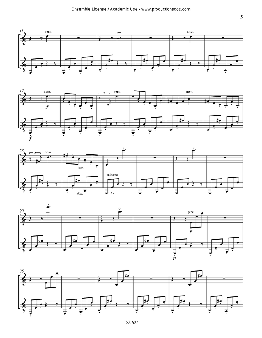 Toccata Toccata Classical Guitar scores gallery preview page 5
