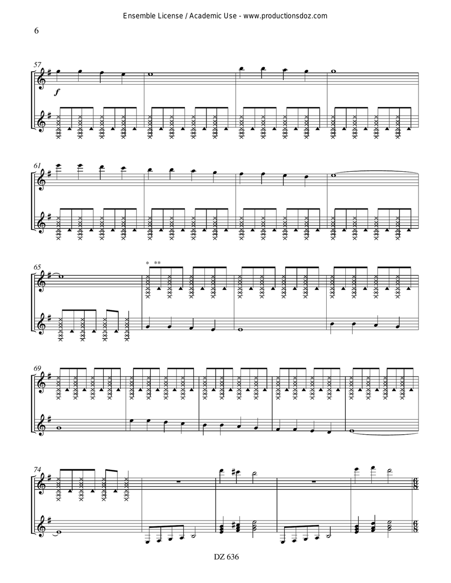 Deux évasions Deux évasions Classical Guitar scores gallery preview page 6