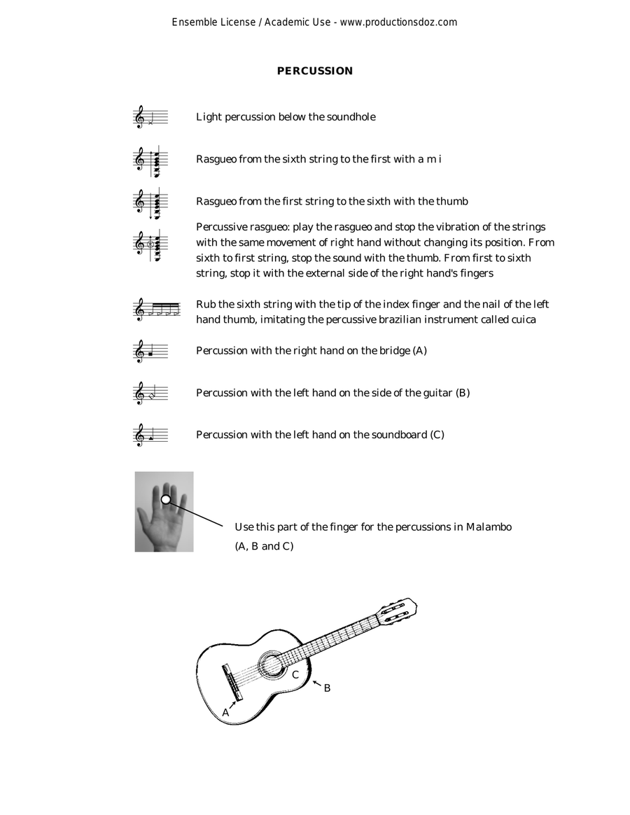 Divertissements sur un thème de Vivaldi Guitar Ensemble scores gallery preview page 2