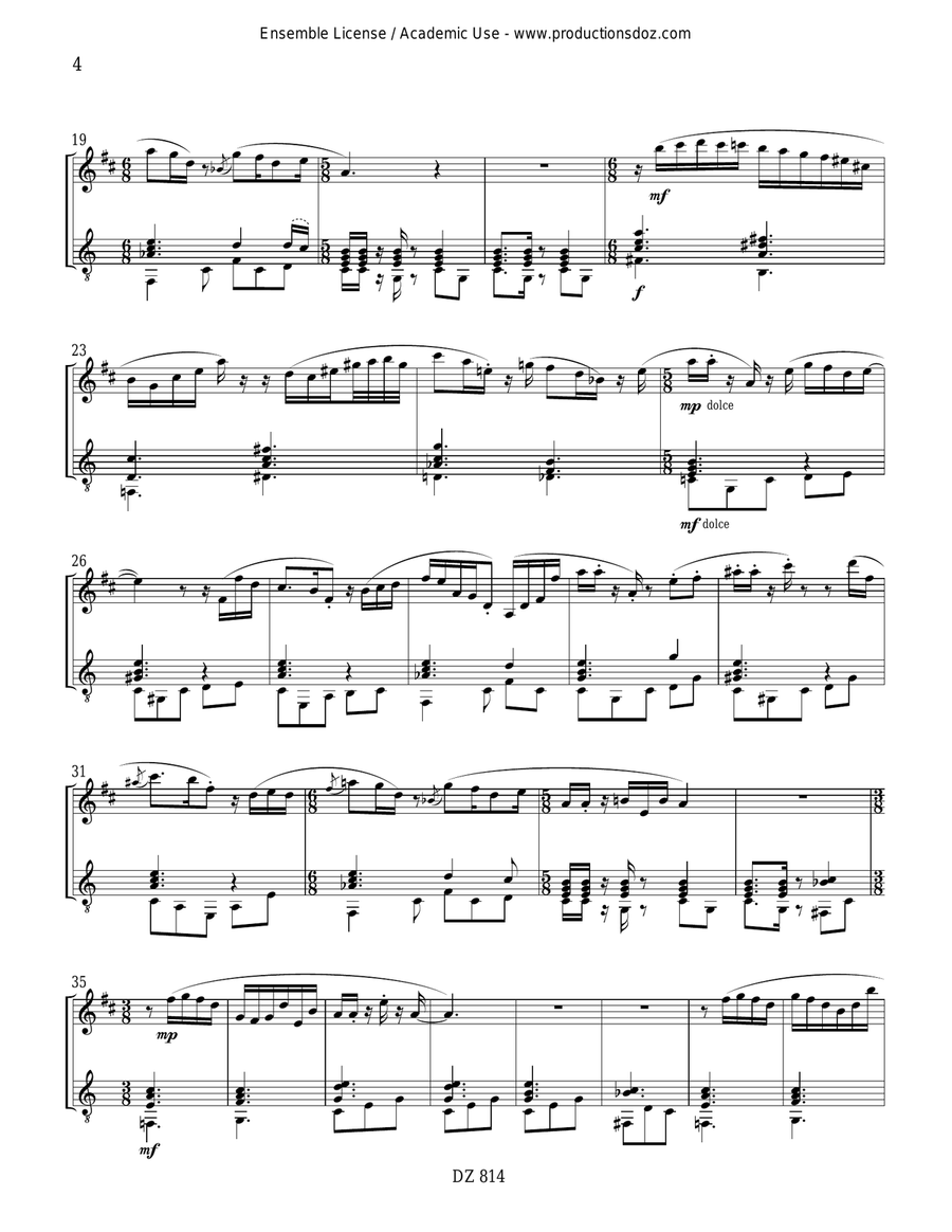 Changes Changes Clarinet scores gallery preview page 4