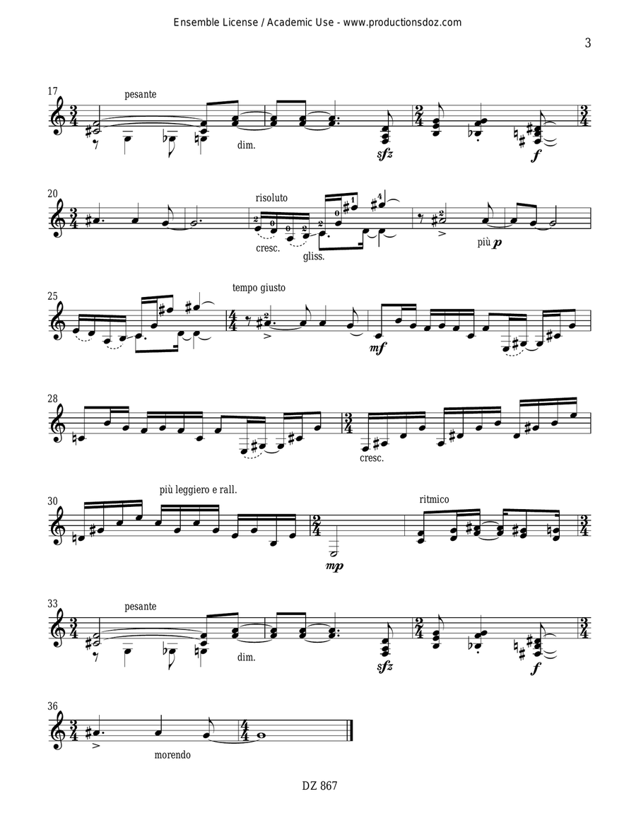 13 Préludes 13 Préludes Classical Guitar scores gallery preview page 3