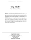 Ten Universal Duets